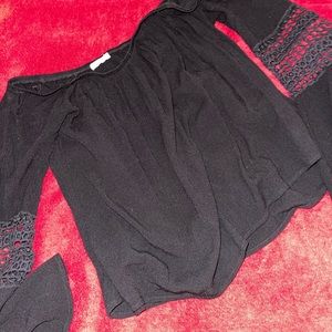 EASY FLOWY CUTE LONG SLEEVE BLOUSE